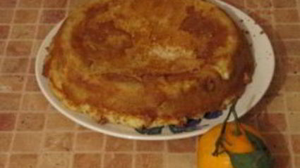 шарлотка с апельсинами