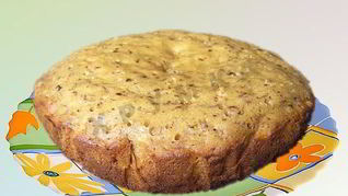 Шарлотка с бананами в мультиварке