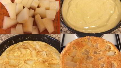 шарлотка с дыней