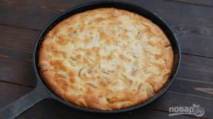 шарлотка с кефиром