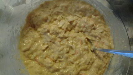 шарлотка с квашеной капустой и цельнозерновой мукой