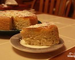 Шарлотка с мандаринами