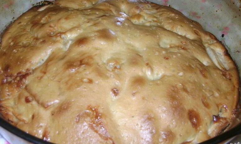 Рецепт шарлотки с маргарином