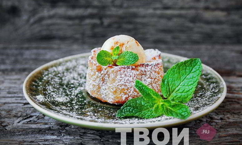 Рецепт шарлотки с творогом