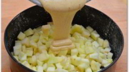 шарлотка с яблоками без разрыхлителя