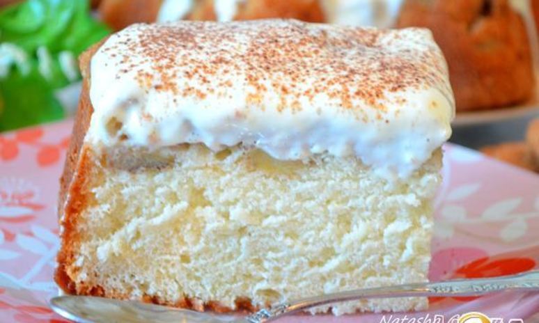 Рецепт шарлотки со сметанным кремом