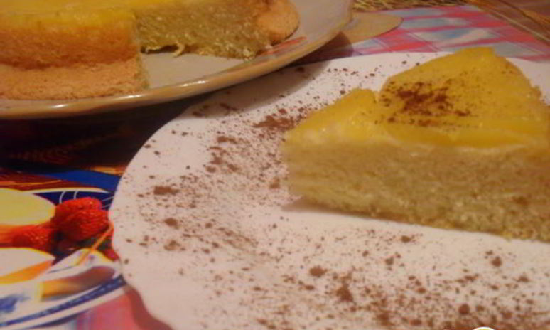 Рецепт шарлотки со свежим ананасом