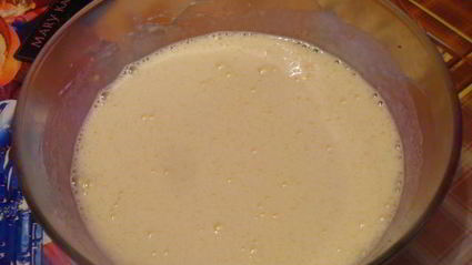 шарлотка со свежим ананасом