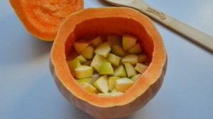 шарлотка в тыкве