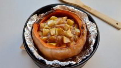 шарлотка в тыкве