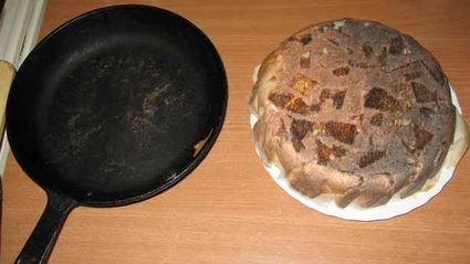 шарлотка яблочная