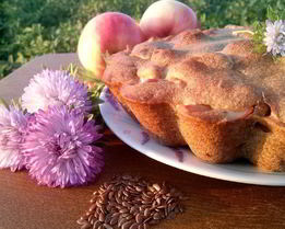 Вегетарианская шарлотка без яиц