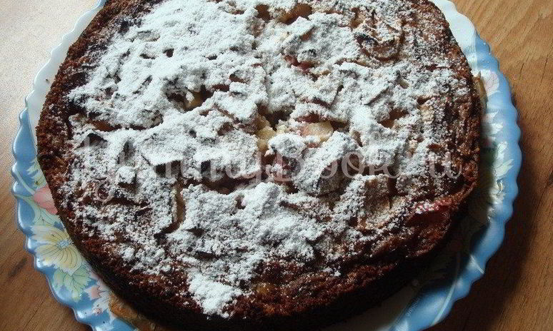 Рецепт вкусной шарлотки с яблоками