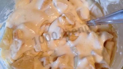 яблочный пирог шарлотка