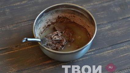 шоколадные блинные рулетики