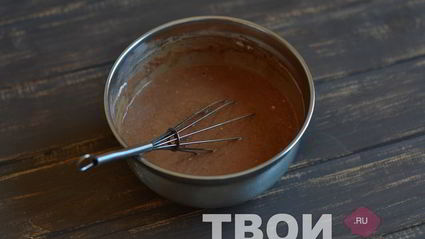 шоколадные блинные рулетики