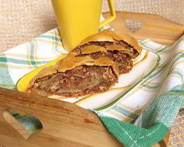 Штрудель с яблоками