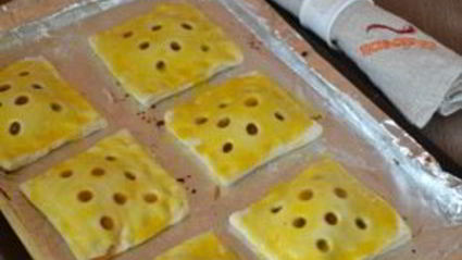 слойки из бездрожжевого теста