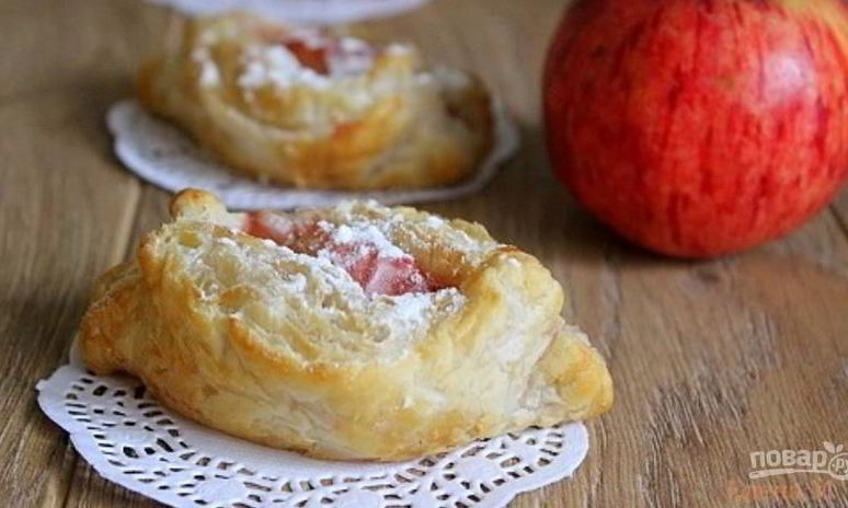 Рецепт слоек из слоеного теста