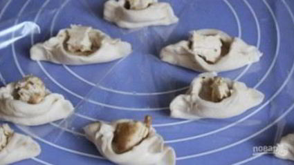 слойки из слоеного теста