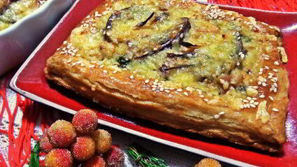 слойки с картошкой и лососем