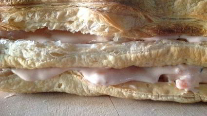 слойки с креветками