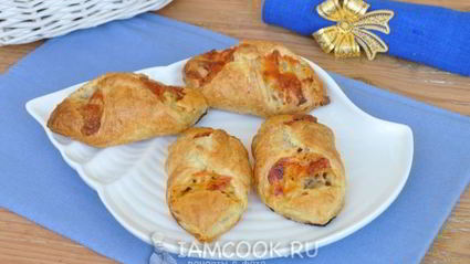 слойки с минтаем