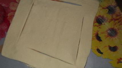 слойки с творогом