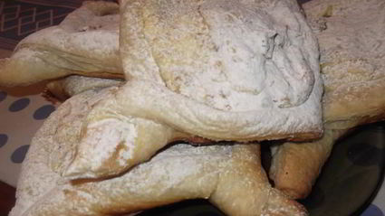 слойки с творогом