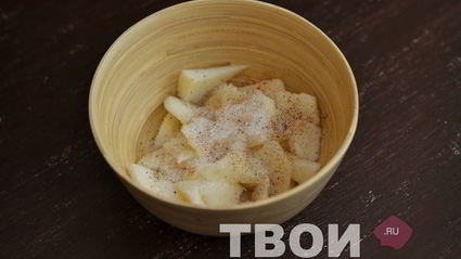 слойки с яблоками