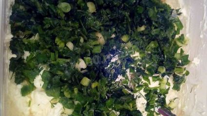 чесночные сырники с перчинкой