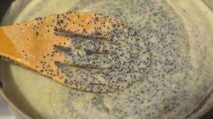 немецкий маковый творожник