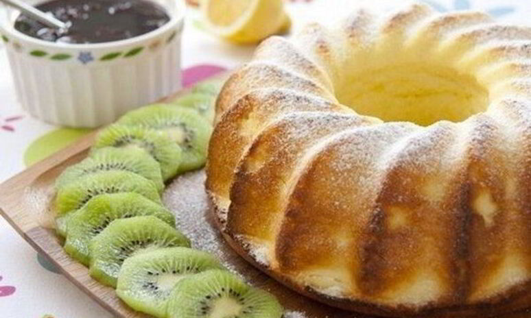 Рецепт пышного творожника лимонного