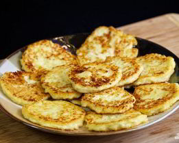 Пышные сырники из творога