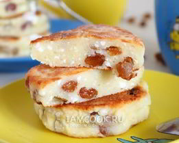 Пышные сырники с манкой