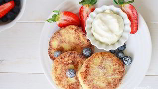 Сырник с творогом и манкой