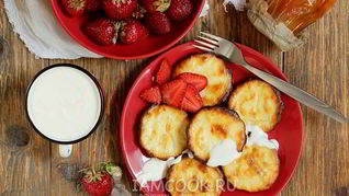 Сырники без муки в духовке