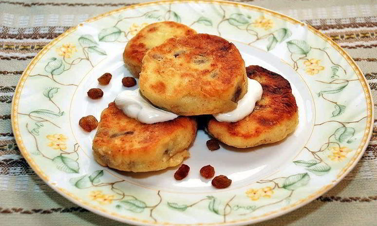 Рецепт сырников из кислого творога