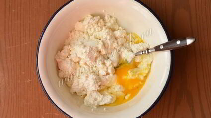 сырники с бананом и творогом