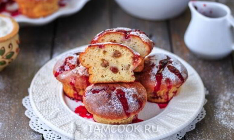 Рецепт сырников с изюмом в духовке