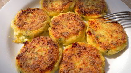 сырники с твердым сыром и зеленью