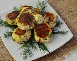 Сырники с укропом и сыром