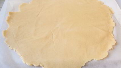 творожник с персиками