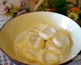 Вареные сырники из творога