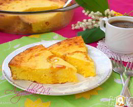 Запеченный творожник