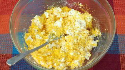 запеченный творожник