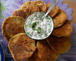 Зеленые сырники