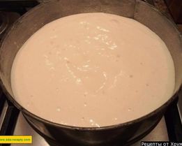 Бисквитное тесто на сметане