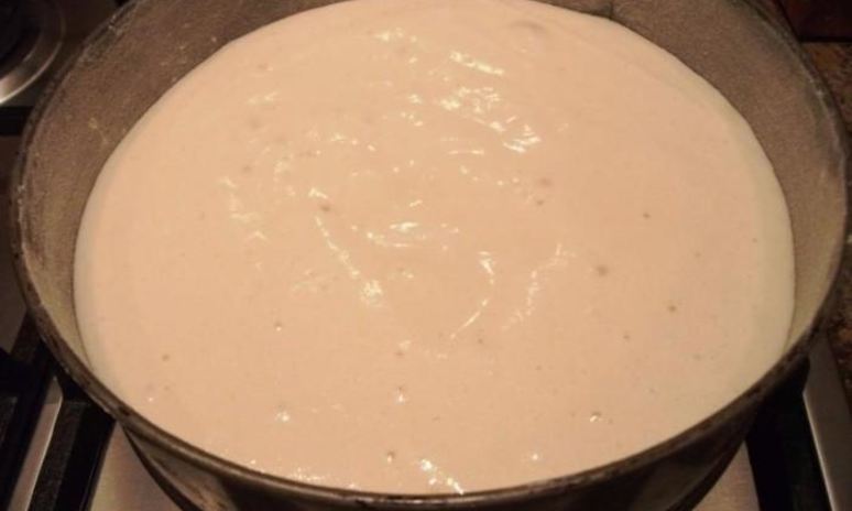 Рецепт бисквитного теста на сметане