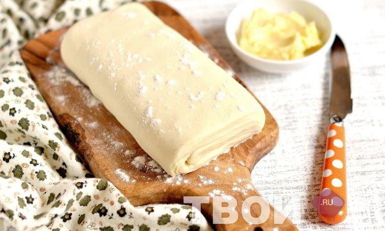 Рецепт быстрого слоеного теста